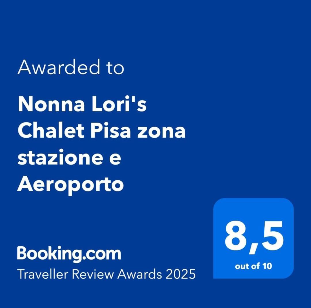 Nonna Lori'S Chalet Pisa Zona Stazione E Aeroporto Kültér fotó